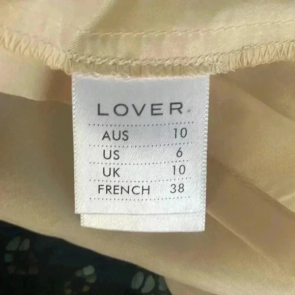 Lover the Label Poppy Sweetheart Lace Midi Cocktail Dress - Picture 10 of 10